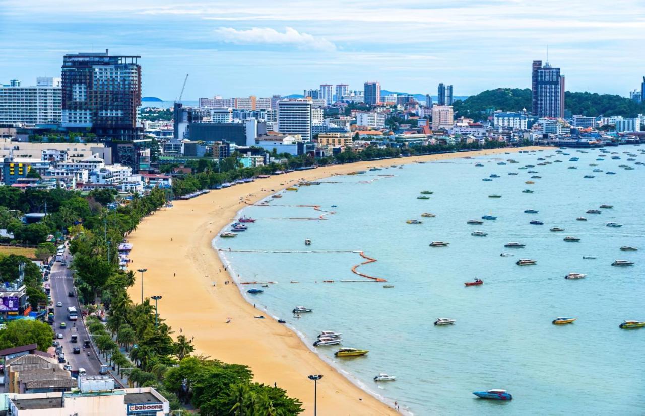 2 Bed Room, Large Living Room @ Central Pattaya Exterior foto